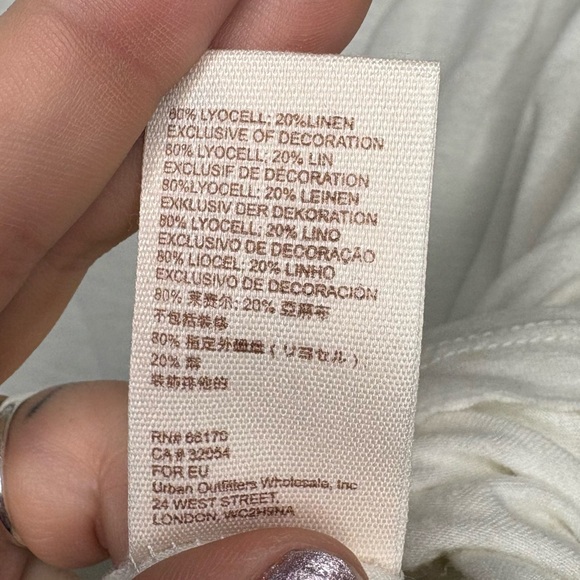 Free People Tripoli Embroidered Long-Sleeve top size small oversized - Picture 8 of 14